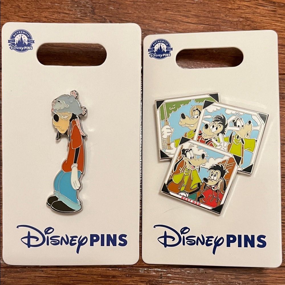 Disney Pins - Goofy & Max (2)